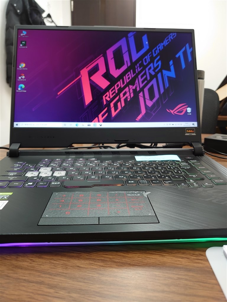 子供も喜ぶコスパに優れた高性能pc Asus Rog Strix G15 G512lv G512lv I7r60 りくじろうさんのレビュー評価 評判 価格 Com