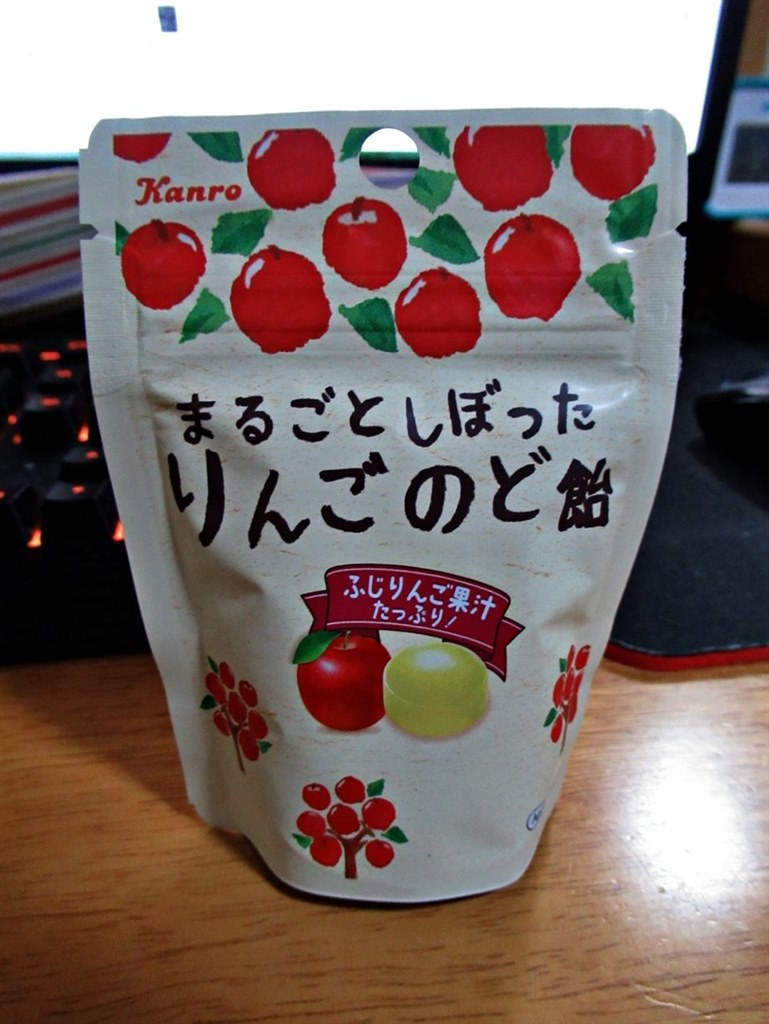 のど飴として効くのかな カンロ まるごとしぼったりんごのど飴 6袋 あずたろうさんのレビュー評価 評判 価格 Com