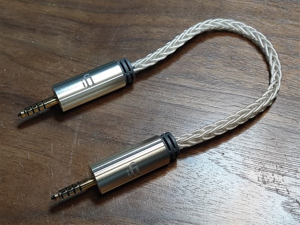iFi-Audio 4.4mm-4.4mmバランスケーブル 4.4mm-to-4.4mm-cable