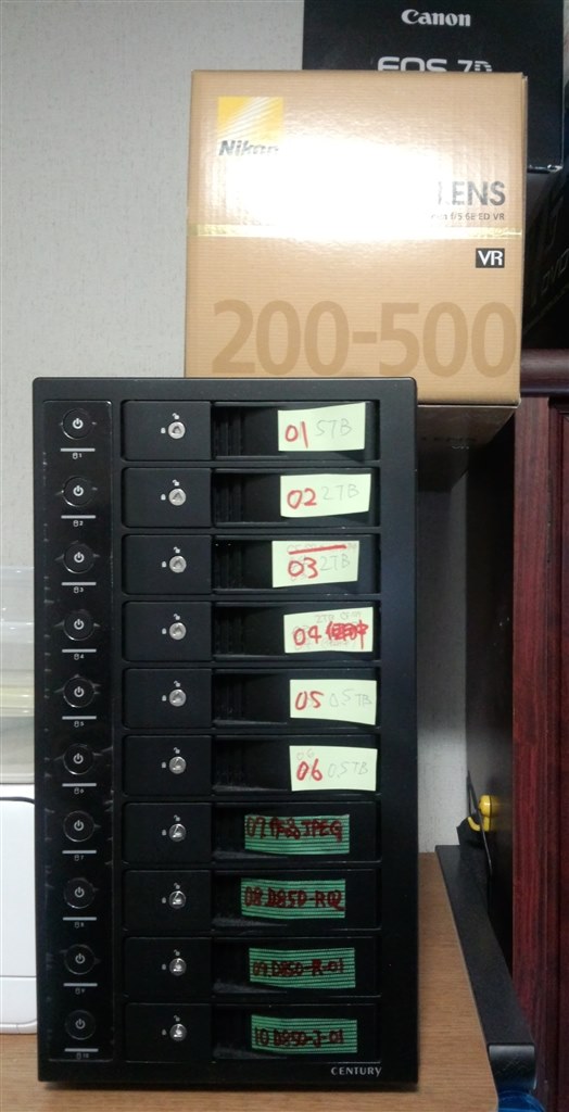 CENTURY 裸族のスカイタワー むかつき 10Bay IS 静音化 