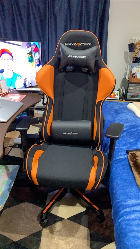 身長163cmでピッタリ Dxracer フォーミュラシリーズ Dx 11or オレンジ ひろこんぐさんのレビュー評価 評判 価格 Com