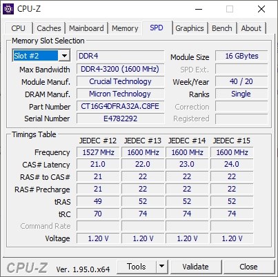 メモリー CFD W4U3200CM-16GR (DDR4-3200 16 * 2) W4U3200CM-16G | CFD Selection DDR4-3200 デスクトップ用メモリ