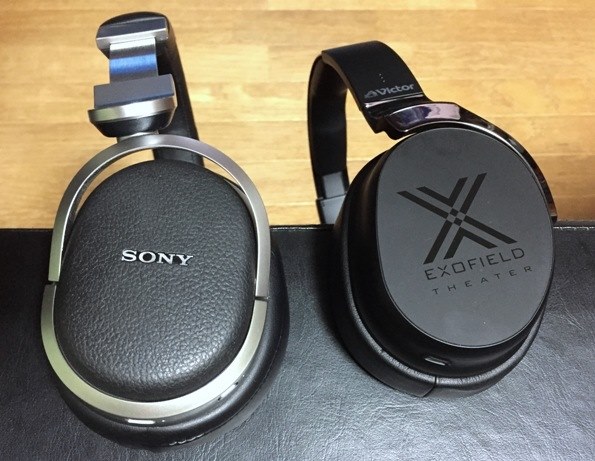 XP-EXT1 VS MDR-HW700DS（アップデート後更新）』 JVC Victor EXOFIELD