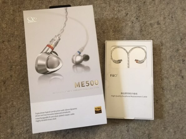 Shanling ME500 Platinum Edition 新古品　イヤホン SHANLING 【中古】ME500 Platinum Edition (シルバー)【秋葉原