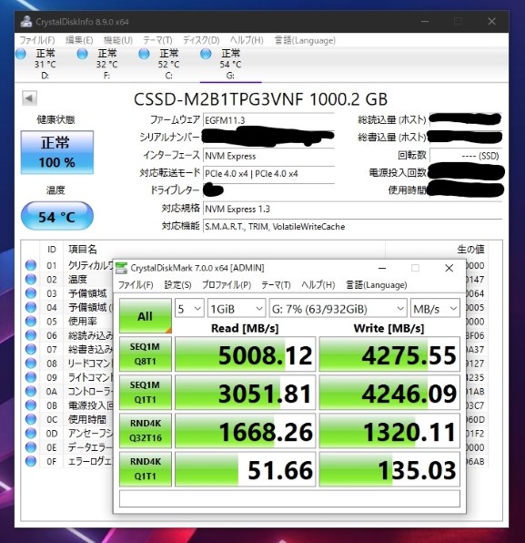 CFD PG3VNF CSSD-M2B1TPG3VNF レビュー評価・評判 - 価格.com