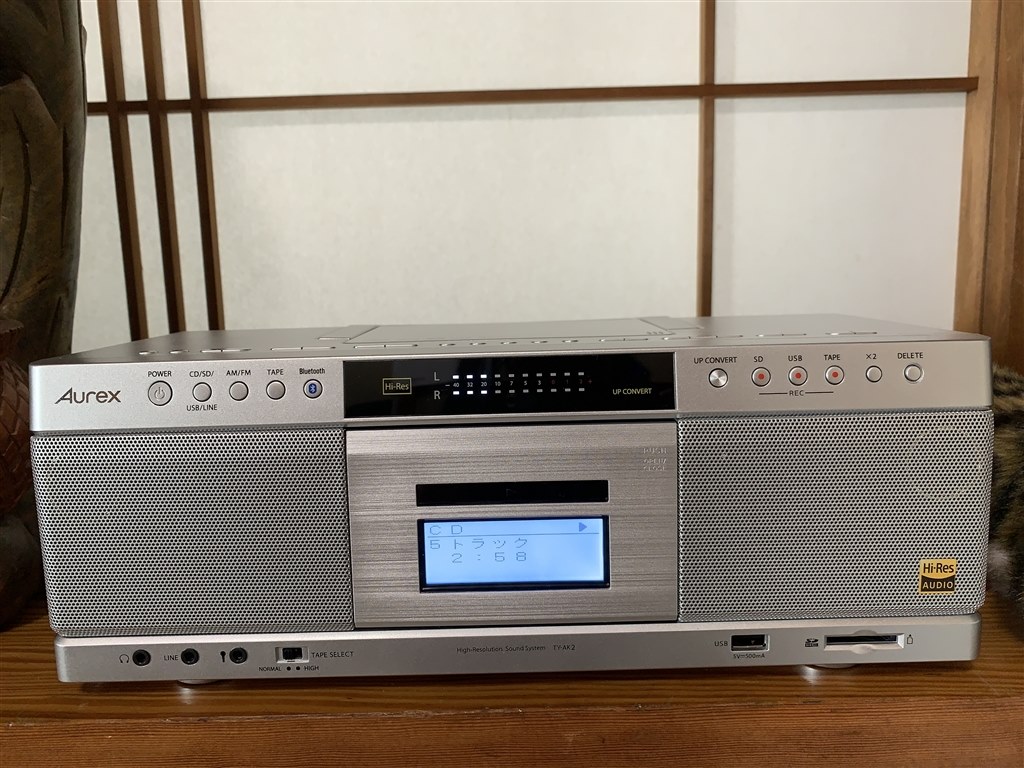 Bluetooth送受信に惚れました』 東芝 Aurex TY-AK2 ソープ@udon.kuitai 