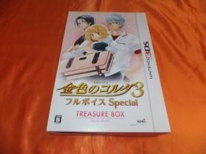 コーエーテクモゲームス 金色のコルダ3 フルボイス Special トレジャーbox 3ds 投稿画像 動画 価格 Com