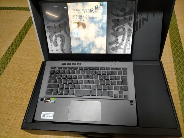 ASUS ROG Zephyrus G14 GA401IV Ryzen 9 4900HS・16GBメモリ