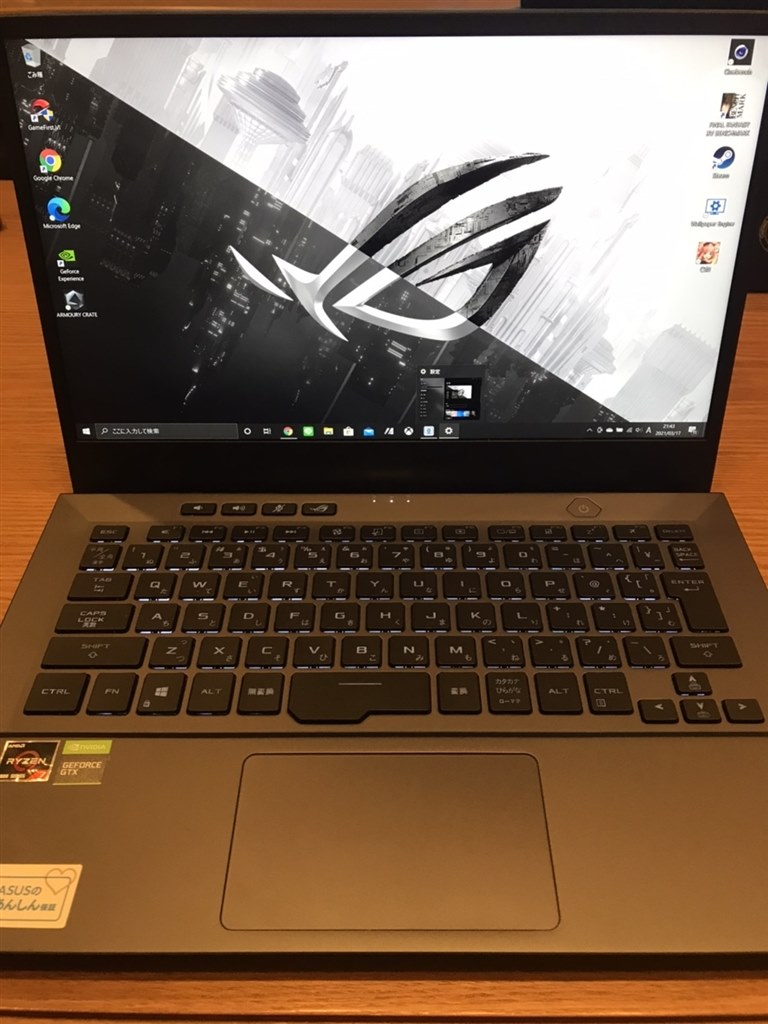 大学研究用に購入』 ASUS ROG Zephyrus G14 GA401IU Ryzen 7 4800HS ...