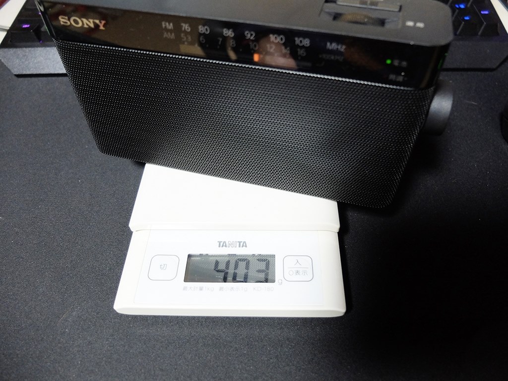 机上用にこのラジオをGetした (^_^)』 SONY ICF-306 オリエントブルー 