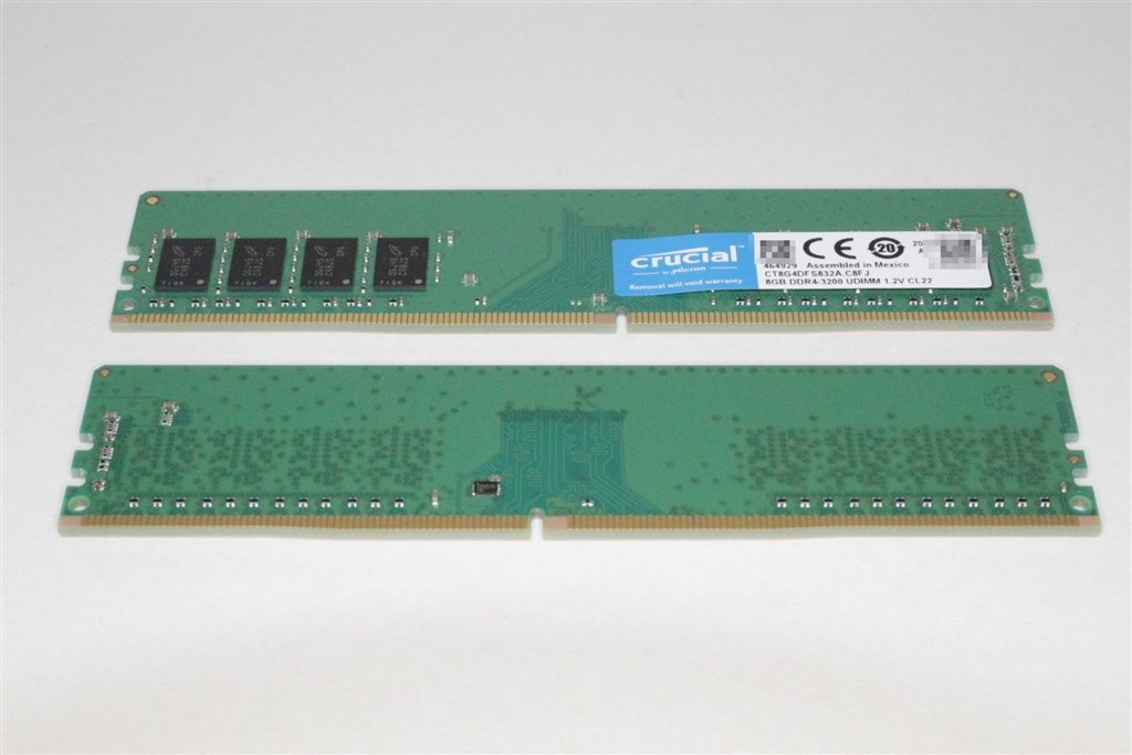 万人向けの安定指向』 crucial CT2K8G4DFS832A [DDR4 PC4-25600 8GB 2 ...