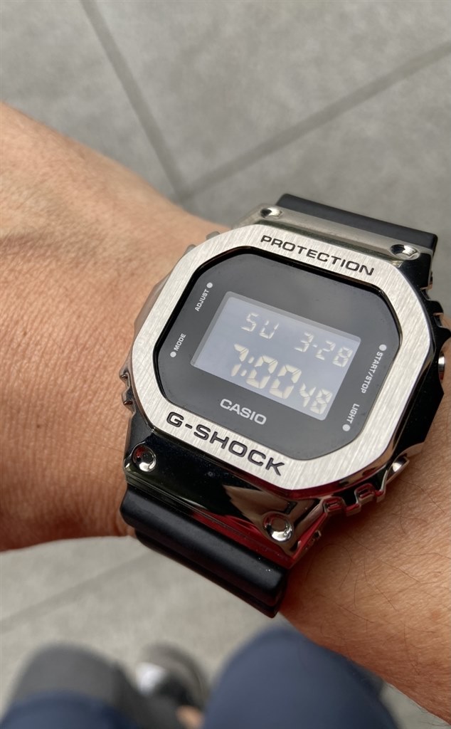 CASIO G-SHOCK GM-5600-1JFメタルカスタム - 腕時計(デジタル)