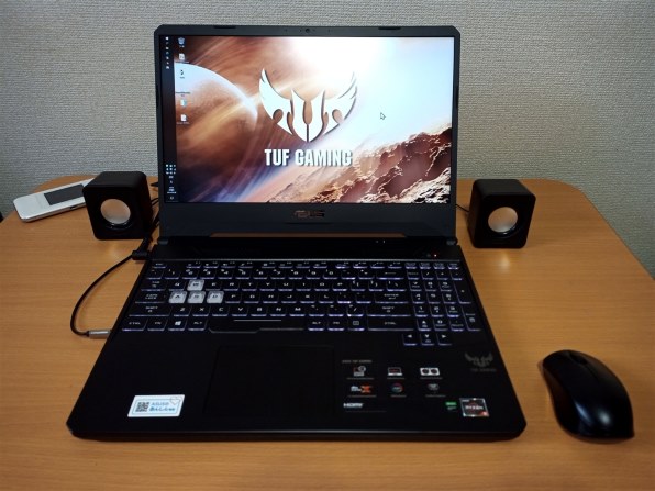 TUF Gaming FX505DT Ryzen 5 3550H・8GBメモリ…