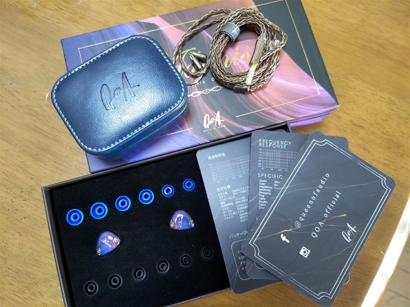 QoA Adonis + 4.4mmバランスケーブル付き