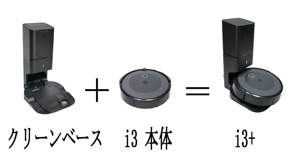 ゴミの自動取集は便利・暗い部屋も掃除できる』 iRobot ルンバ i3+ ...