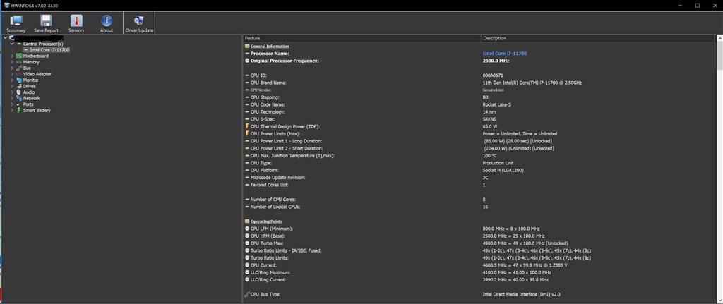 コストパフォーマンスが一番の問題点』 インテル Core i7 11700 BOX 81