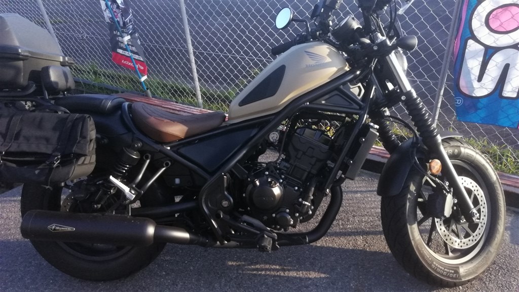 目立つ欠点は有れども 自分仕様への変更を楽しめる ホンダ レブル250 かめちゃんさんのレビュー評価 評判 価格 Com