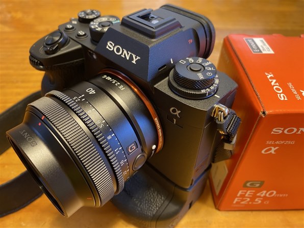 Sony FE 40mm F2.5 G レンズ-