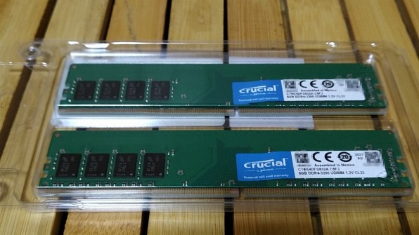 デスクトップメモリ DDR4-3200 8GB*2 CT2K8G4DFS832Aスマホ/家電/カメラ
