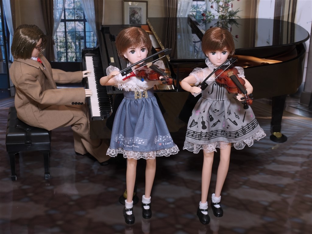 リカちゃん 貫き バイオリンレッスン TAKARA TOMY タカラトミー