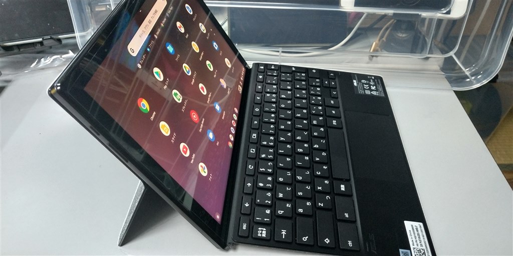 ASUS（エイスース） 10.5型 タブレットパソコン Chromebook Detachable CM3（4GB 128GB）Wi-Fi  CM3000DVA-HT0019 録画・録音用メディア