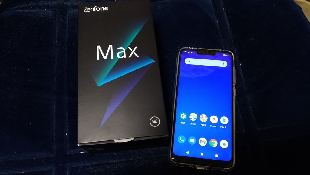 台湾製なんで今のところ安心して使えますな Asus Zenfone Max M2 32gb Simフリー メテオシルバー まぐたろうさんのレビュー評価 評判 価格 Com