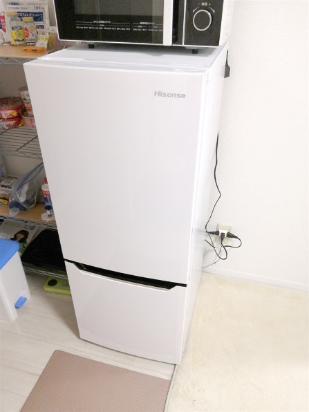 ハイセンス 冷蔵庫 150L HISENSE HR-D15C - 冷蔵庫