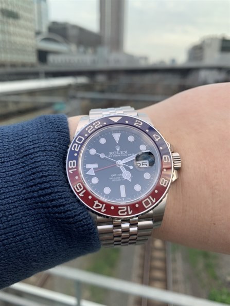 ロレックス GMTマスターII 126710BLRO [ジュビリーブレスレット