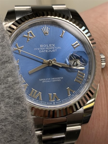 ロレックス デイトジャスト 126334 [ローマン オイスターブレスレット