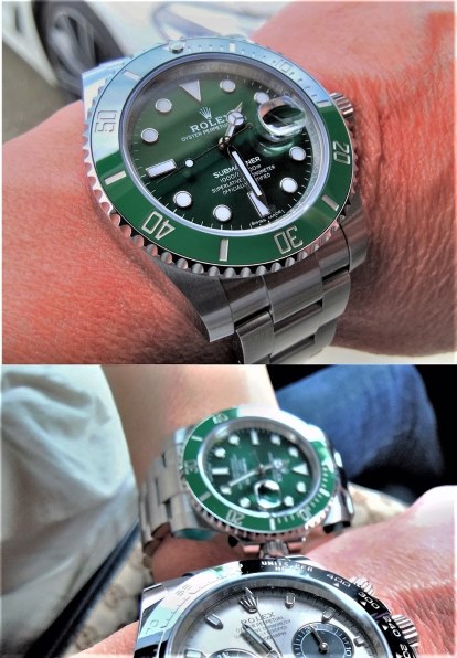 ロレックス サブマリーナーデイト 116610LV(グリーン) レビュー
