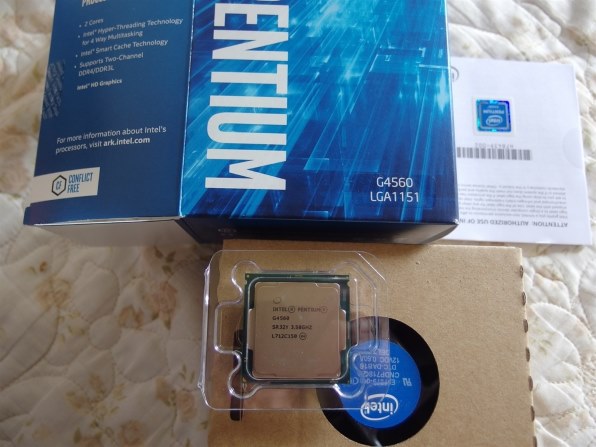 新品未開封　インテル® Pentium® プロセッサー G4560