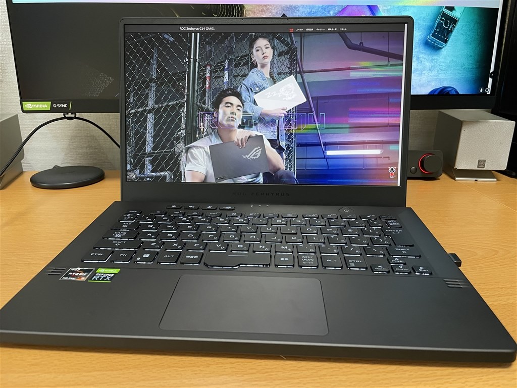 ASUS ROG Zephyrus G14 GA401QM ゲーミングノートPC