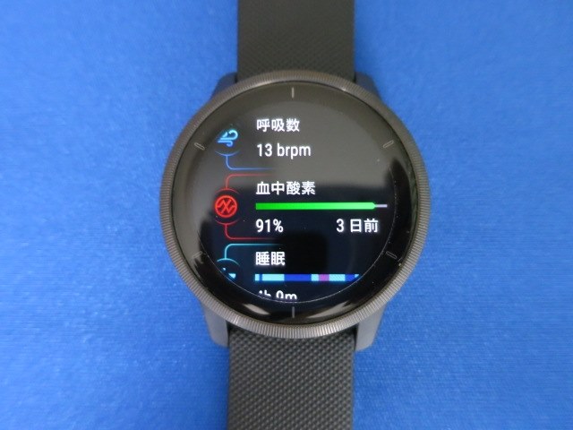 限定特価/Suica対応スマートウォッチ】GARMIN VENU BLACK/SLATE GARMIN