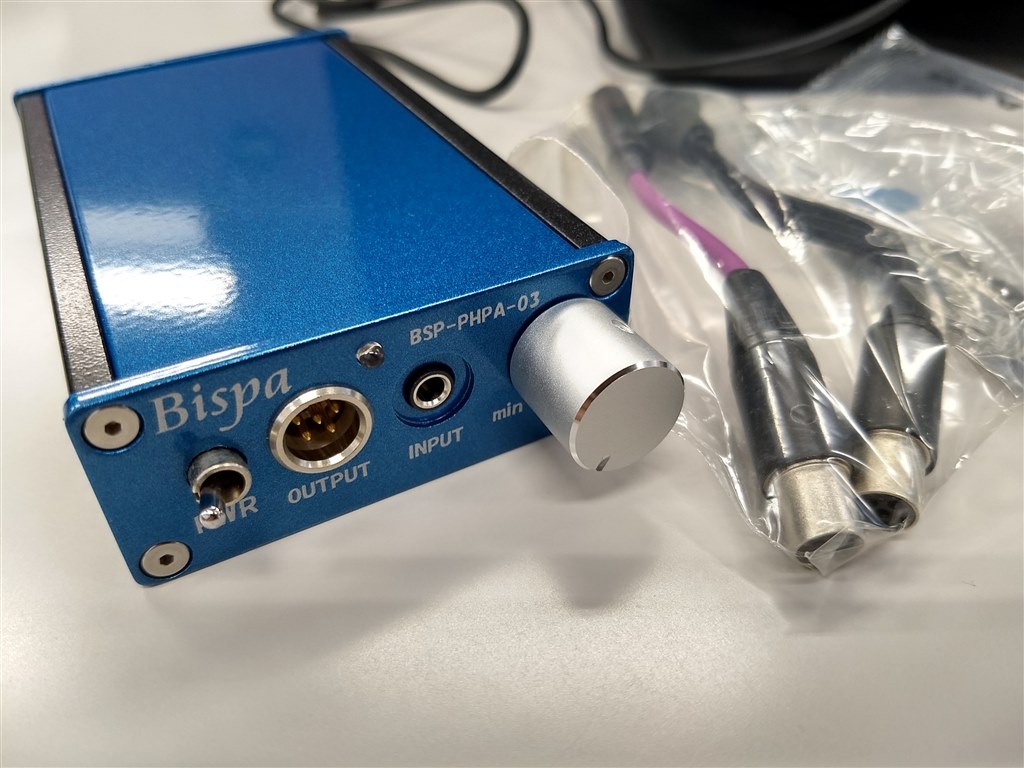 机上で使うならちょうど良い高音質ポタアン』 Bispa BSP-PHPA-03BT 
