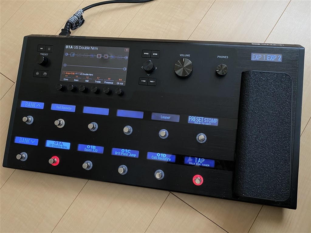 Line 6のフラッグシップ機！』 LINE6 Helix Floor 阿部学さんの 