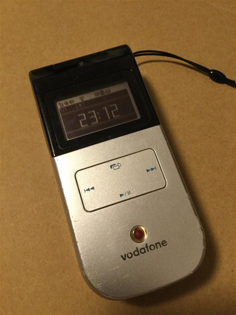 充電器 sim 予備電池レア 美品 Vodafone 803T BLUE ブルー