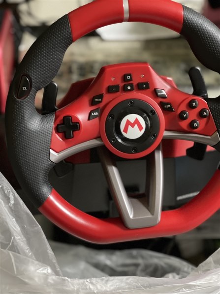 バーチャレーシングでのフットペダル入力について』 HORI マリオカート ...