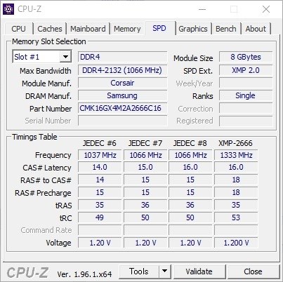 Corsair CMK16GX4M2A2666C16 [DDR4 PC4-21300 8GB 2枚組] レビュー評価 ...