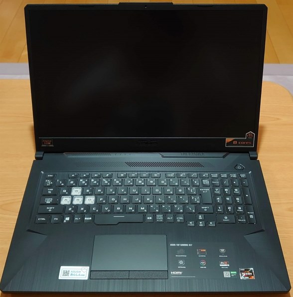 ASUS TUF Gaming A17 FA706IU FA706IU-R7G1660TI 価格比較