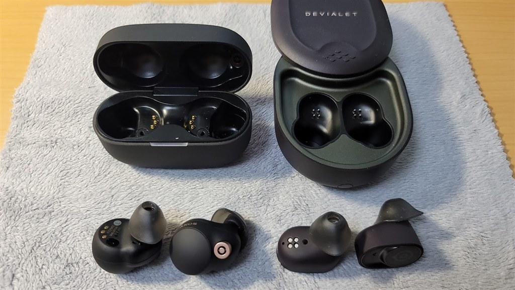 音質に全振りしたユニークなモデル(SONY WF-1000XM4との比較 音質に全振りしたユニークなモデル(SONY WF-1000XM4との比較