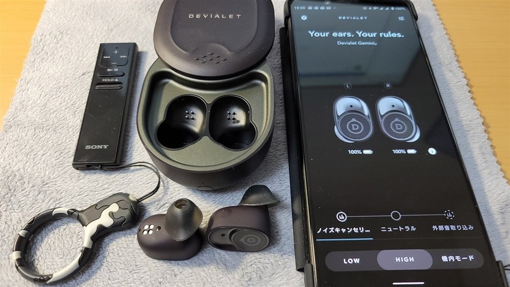 音質に全振りしたユニークなモデル(SONY WF-1000XM4との比較 音質に全振りしたユニークなモデル(SONY WF-1000XM4との比較