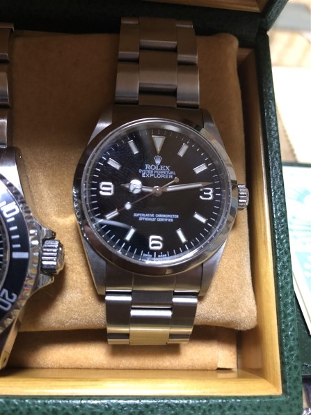 ロレックス エクスプローラー 14270 [369アラビア オイスター