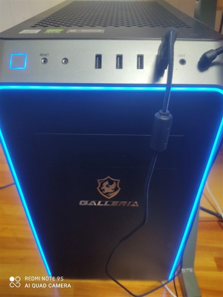 ドスパラ GALLERIA RM5C-R36T Core i5 10400/RTX 3060Ti/16GBメモリ