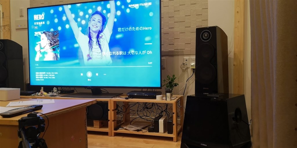 YAMAHA NS-F700(BP) 中高音は抜群!-