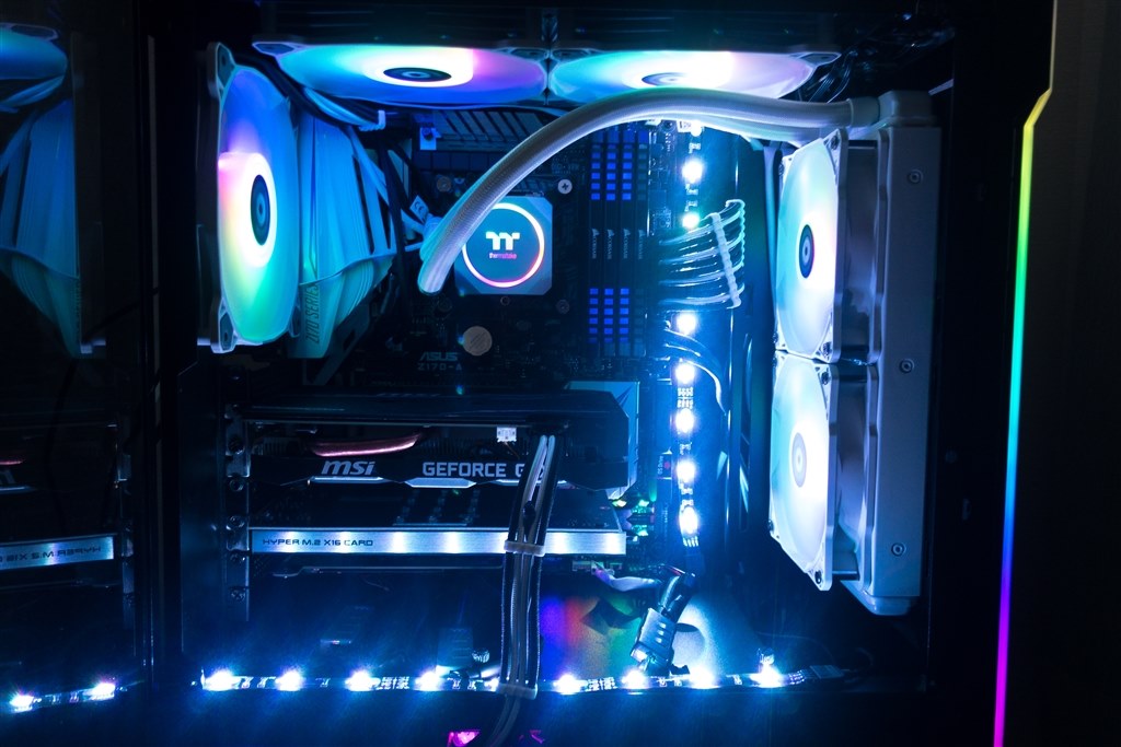 Floe Riing RGB 360故障で買い替え』 Thermaltake TH240 ARGB Sync