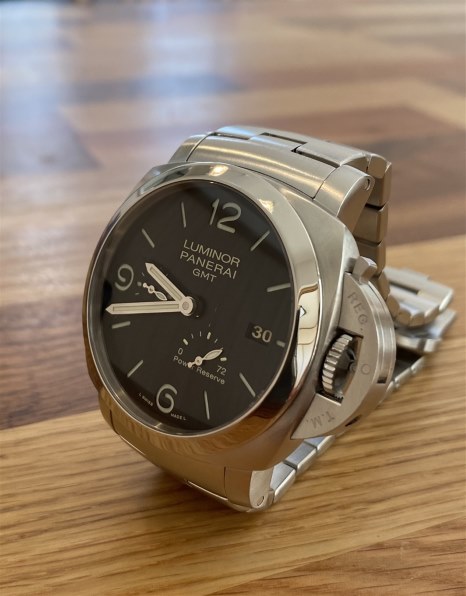 パネライ ルミノール 1950 3デイズ GMT パワーリザーブ PAM00347