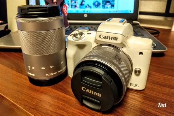 CANON EOS Kiss M ダブルズームキット [ホワイト] レビュー評価・評判 ...