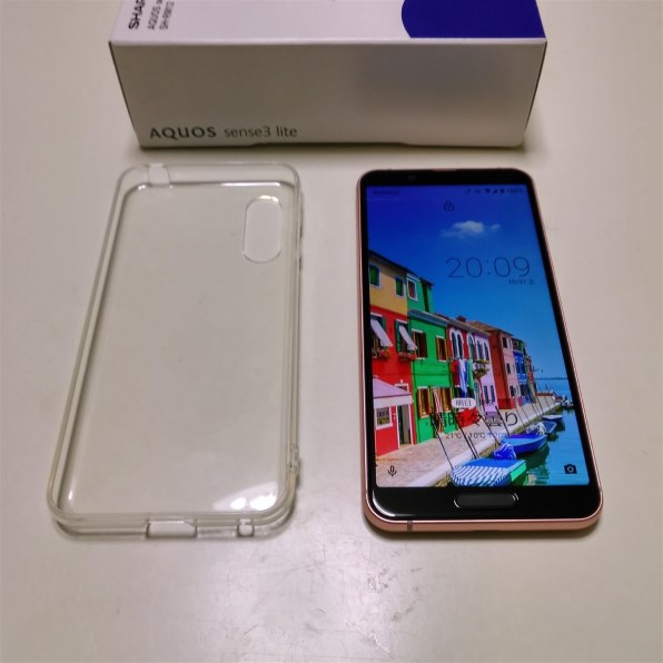 シャープ AQUOS sense3 lite 楽天モバイル [シルバーホワイト]投稿画像