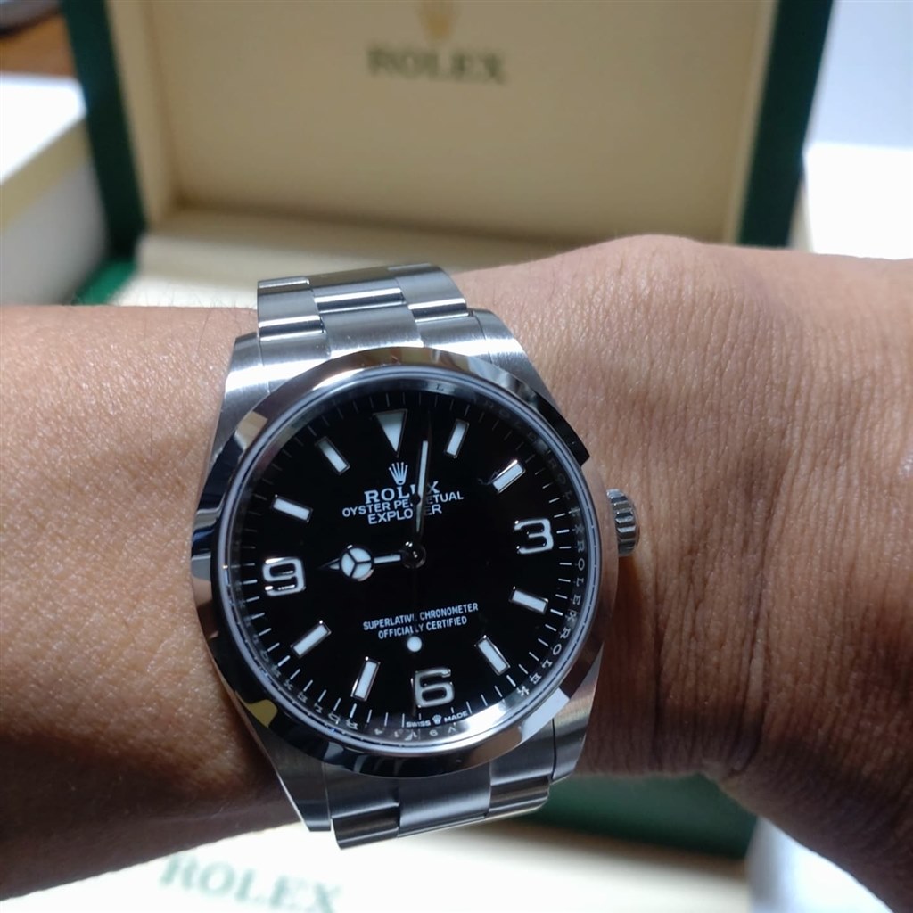 ロレックス　エクスプローラー1  114270 F番 腕時計(アナログ) 時計 メンズ 最も優遇の