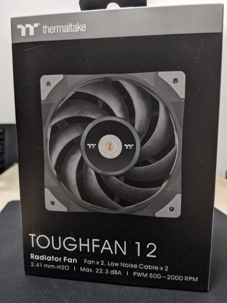 Thermaltake TOUGHFAN 12 2Pack CL-F082-PL12BL-A投稿画像・動画